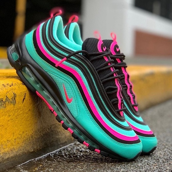 Nike Shoes - EUC Nike Air Max 97 South Beach CU4877-300 | Turquoise Pink | Women’s Size 7.5